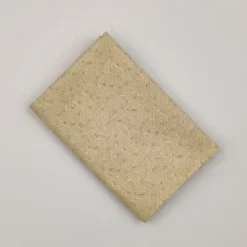 brun patchworkstof med bølger - varenummer FQ7989