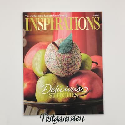 Flotte modeller i dette broderi magasin - Inspirations no. 127 - Varenummer INS127