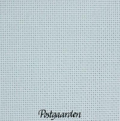 Lys blå aida 5,4tr/cm broderistof - 357/303