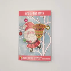 ring-a-ding santa broderikit