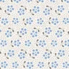 blue tilda meadow patchworkstof - 8001