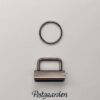 Mørk metal nøglering keyhanger - LGD714