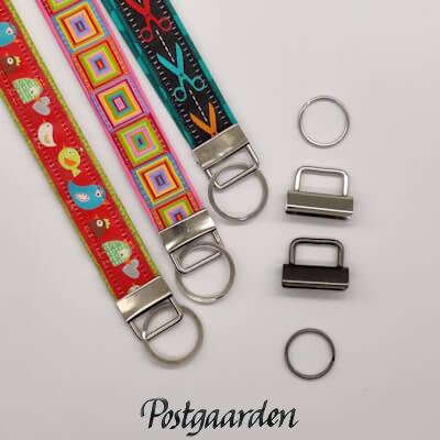Nøglering/Keyhanger beslag - Metal - Billede 2