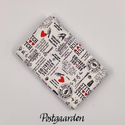 Strik ord patchworkstof