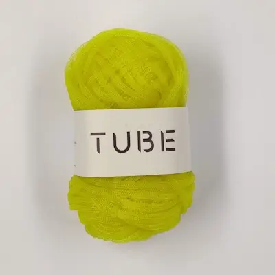 Gul tube garn