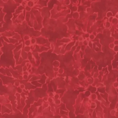 8028 rød bali batik misteltoe-patchworkstof