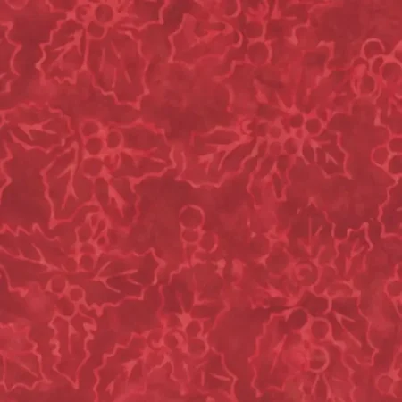 8028 rød bali batik misteltoe-patchworkstof