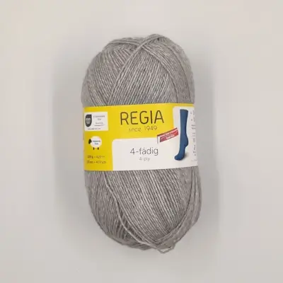 regia strømpegarn lys grå