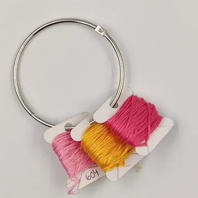 Key ring med garnvindsler