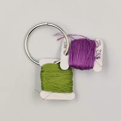 Key ring med garnvindsler