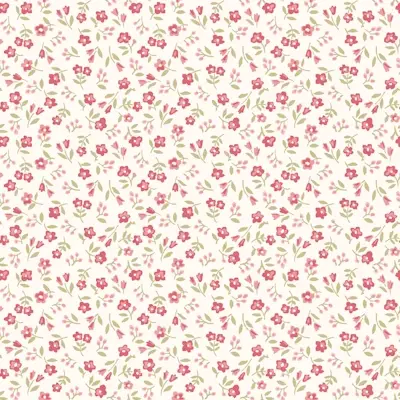 8075 Små mini blomster patchworkstof