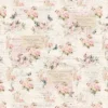 8094 Parisian Snippets Roser og tekst patchworkstof