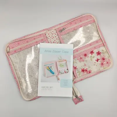 Atlas Zipper Case patchwork mønster