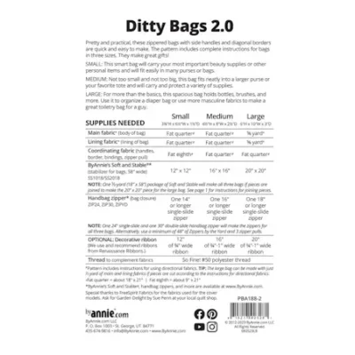 bagside Ditty Bag