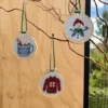 2046-4 cozy juleophæng pompstitch
