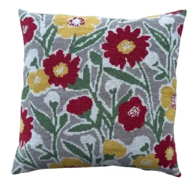sommerflor pude broderikit baldyre