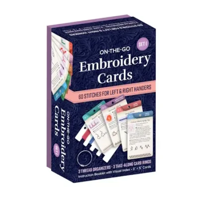 on-the-go embroidery card set 1