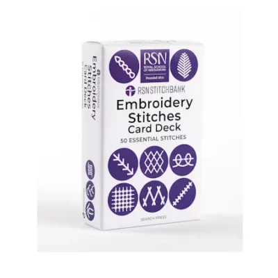 RSN Stitch Bank - The embroidery stitches card deck
