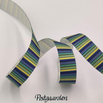 Grosgrain bånd grøn farver - postgaarden.com