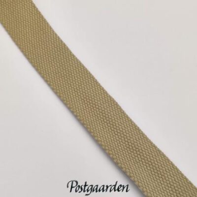 Beige gjordbånd 32mm - postgaarden.com
