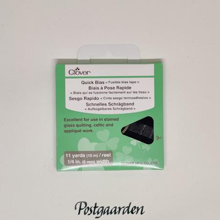 700/1128 sort bias bånd clover - postgaarden.com
