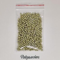 703520 Guld perler 5mm - postgaarden.com
