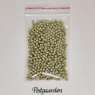 703520 Guld perler 5mm - postgaarden.com