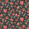 7860 grå med blomster moda patchworkstof - postgaarden.com