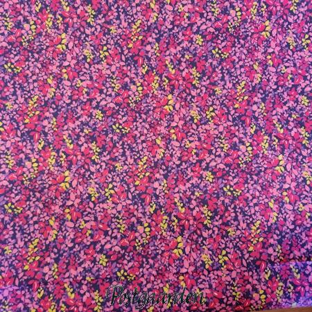 7863 lilla blomster moda patchworkstof - postgaarden.com