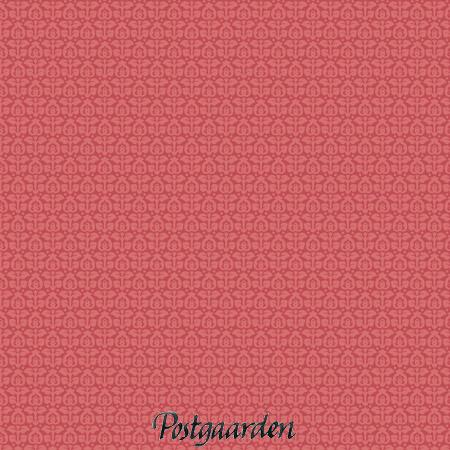 7869 Rosa med rosa blade patchworkstof - postgaarden.com