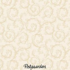 7870 Beige med snirkler patchworkstof - postgaarden.com
