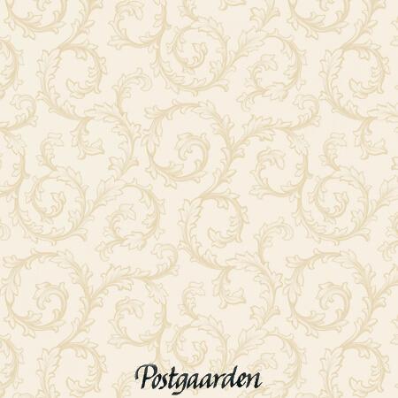 7870 Beige med snirkler patchworkstof - postgaarden.com