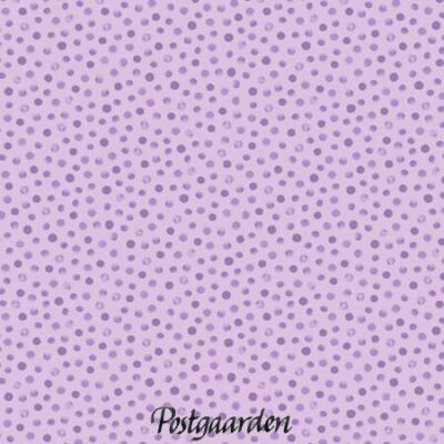 7883 Lilla med lilla prikker patchworkstof - postgaarden.com
