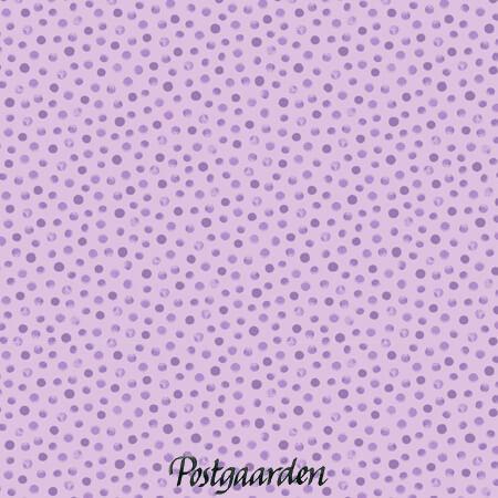 7883 Lilla med lilla prikker patchworkstof - postgaarden.com
