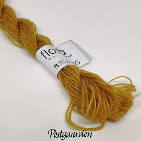 8303 Flora wool fru zippe broderigarn - postgaarden.com