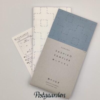 connected right angles sampler sashiko - postgaarden.com