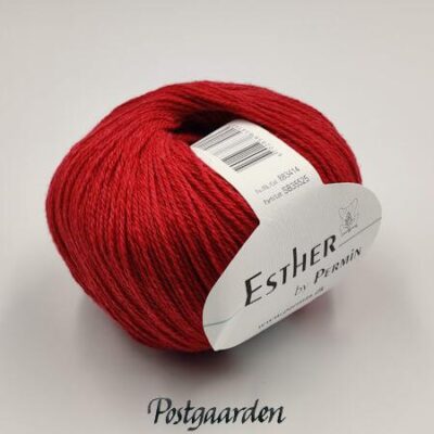 883414 rød esther garn strik permin - postgaarden.com