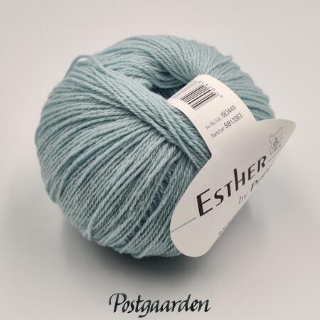 883449 lyseblå esther garn strik permin - postgaarden.com