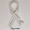 Råhvid 30cm lynlås ikke-delbar - postgaarden.com