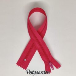 Pink 30cm lynlås ikke-delbar - postgaarden.com