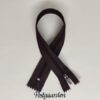 Mørkbrun 30cm lynlås ikke-delbar - postgaarden.com