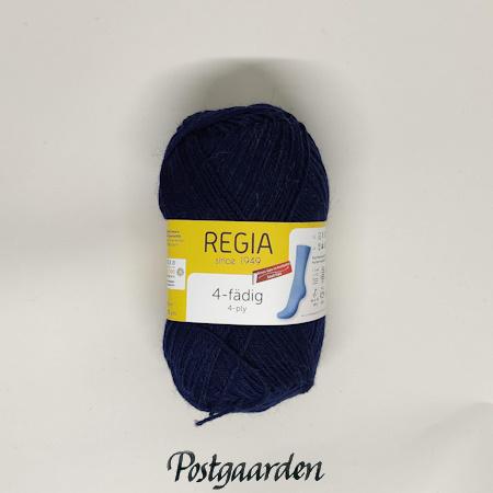 9801276-00324 Mørkblå regia strømpegarn strik - postgaarden.com