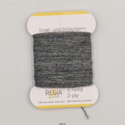9801278 Regia forstærkning grå melereret strømpergarn strik garn - postgaarden.com