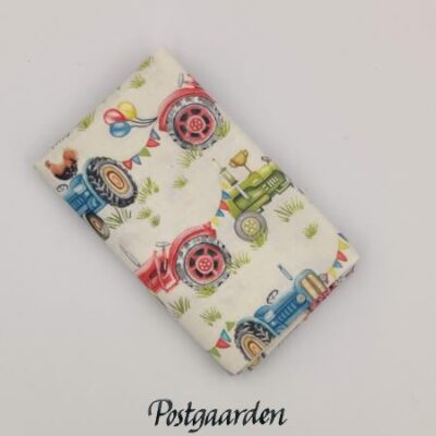 997827 veteran traktorer patchworkstof fat-quarter - postgaarden.com