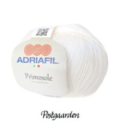Adriafil Primosole 60 bianco strikkegarn - postgaarden.com