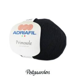 Adriafil Primosole 69 nero strikkegarn - postgaarden.com