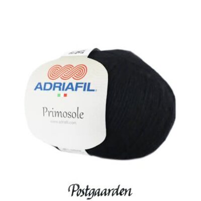 Adriafil Primosole 69 nero strikkegarn - postgaarden.com