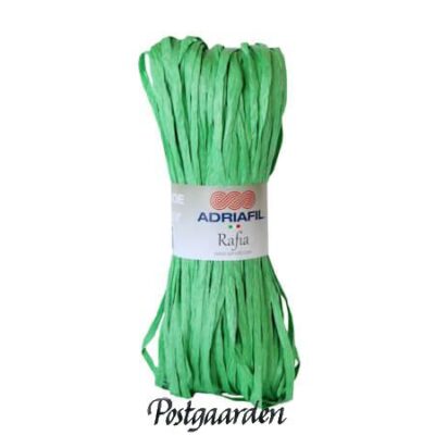Adriafil Rafia 59 grøn papirgarn - postgaarden.com