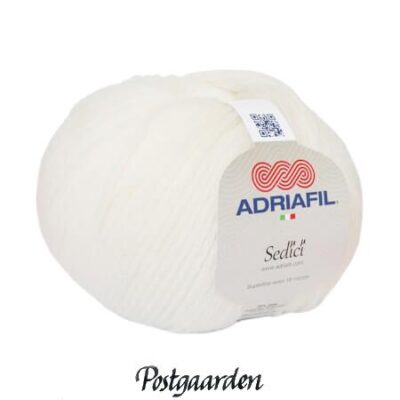 Adriafil Sedici 40 panna strikkegarn - postgaarden.com