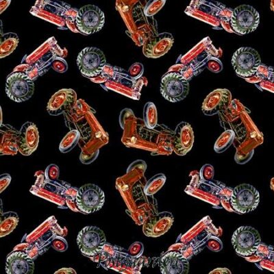 7855 traktor patchworkstof - postgaarden.com